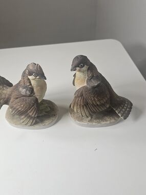 Mid century, Ruffed Grouse Pair KW 301, Lefton china, Japan